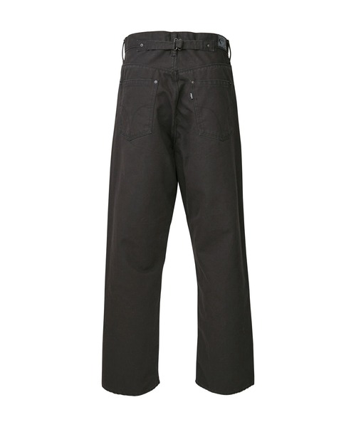 HYSTERIC GLAMOUR（ヒステリックグラマー）の「尾錠付ワークパンツ（その他パンツ・メンズ・ブラック/ブラウン・SMALL/MEDIUM/LARGE）」の7枚目の写真