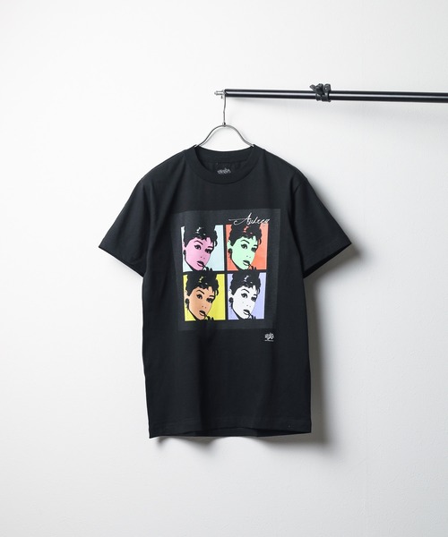 ARCHIVER(アーカイバ)の「【W】【it】【ut18】【Radio Days】AUDREY HEPBURN S/S TEE オードリーヘップバーン プリントTシャツ(Tシャツ/カットソー・レディース・ホワイト/ブラック・LARGE/X-LARGE/MEDIUM)」の2枚目の写真