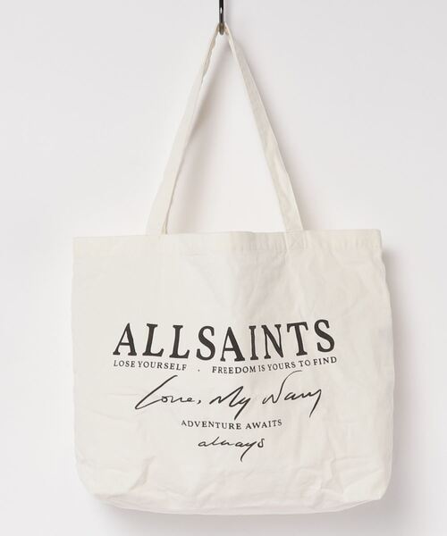 ALLSAINTS（オールセインツ）の「LOVE ALWAYS TOTE | LOVE ALWAYS トート（トートバッグ・レディース・ホワイト系その他・ONE SIZE）」の10枚目の写真