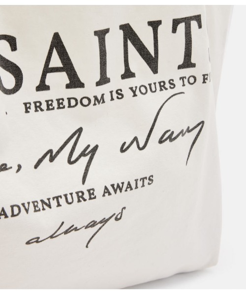 ALLSAINTS（オールセインツ）の「LOVE ALWAYS TOTE | LOVE ALWAYS トート（トートバッグ・レディース・ホワイト系その他・ONE SIZE）」の8枚目の写真