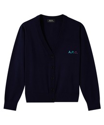 A.P.C. ニットジャケット　カーディガン　ウール　ブラック アーペーセー A.P.C. APC アーペーセー カーディガン cardigan curtis COEZJ