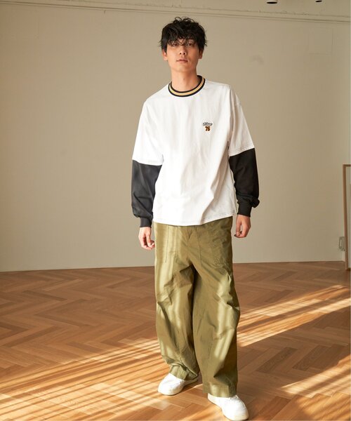 VISION STREET WEAR（ヴィジョンストリートウェア）の「VISION STREET WEAR ビジョンストリート スリーブレイヤードリブライン（Tシャツ/カットソー・メンズ・ホワイト/ブラック/ブルー/グリーン系その他・M/L）」の19枚目の写真