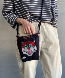 [BALL&CHAIN/ボールアンドチェーン] MULGA TORA 刺繍デザインナイロンバッグ スモールサイズ