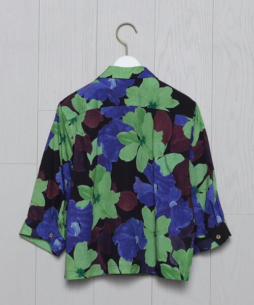H BEAUTY&YOUTH◆LACE SHIRT/長袖シャツ/--/コットン/ネイビー/1611-299-2339 H BEAUTY&YOUTH UNITED ARROWS（エイチビューティーアンドユース