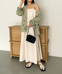 DISCOAT | 【WEB限定】ジャガードキャミワンピース(ワンピース)