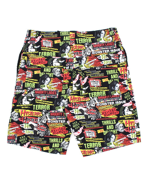 HYSTERIC GLAMOUR 水着 メンズ HYSTERIC GLAMOUR（ヒステリックグラマー）の「DEADLY SOUNDS総柄 PT