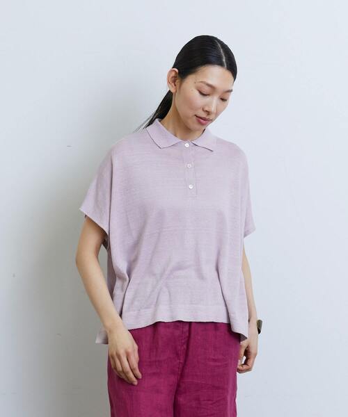 RoberttoCollina☆リネンボーダーポロシャツ RoberttoCollina☆リネンボーダーポロシャツ RoberttoCollina