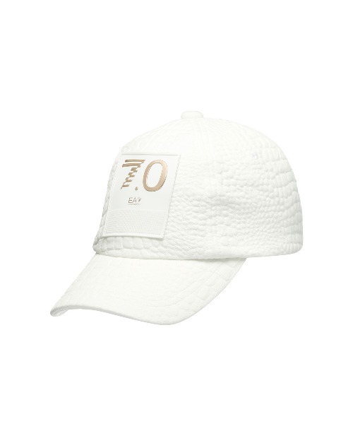EMPORIO ARMANI EA7(エンポリオアルマーニイーエーセブン)の「【エンポリオ アルマーニ EA7】7.0 ベースボールキャップ テクニカルファブリック(キャップ・レディース・ホワイト・FREE)」の4枚目の写真