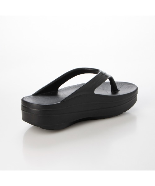 EVOL（イーボル）の「【EVOL】軽量厚底ソフトトングリカバリーサンダル IU5152（サンダル・レディース・ブラック/ベージュ・S/M/L）」の9枚目の写真