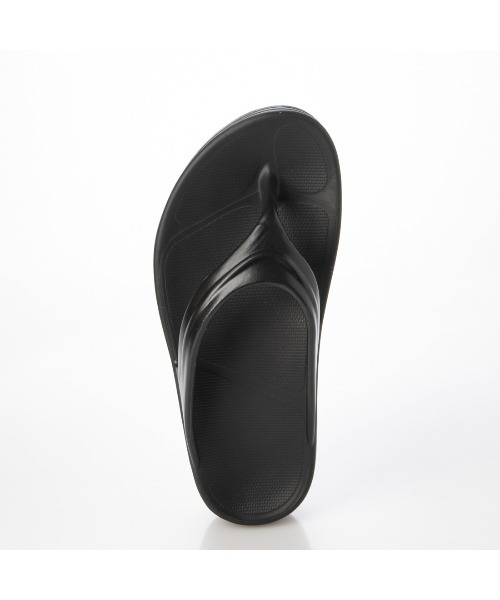 EVOL（イーボル）の「【EVOL】軽量厚底ソフトトングリカバリーサンダル IU5152（サンダル・レディース・ブラック/ベージュ・S/M/L）」の8枚目の写真