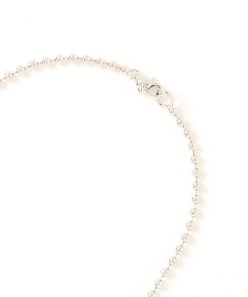 PUBLIC TOKYO（パブリックトウキョウ）の「【大阪府産】【ニッケルフリー】スゥエルカーブモチーフネックレス（ネックレス・レディース・シルバー・FREE）」の4枚目の写真