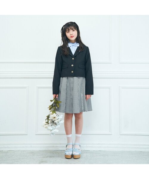 algy（アルジー）の「タテロゴフリルシースルークルーソックス（ソックス/靴下・キッズ・サックスブルー/グレー/オフホワイト・24/21）」の8枚目の写真