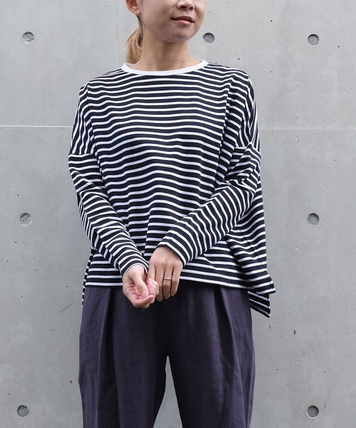【LA MARINE FRANÇAISE】ワイドボーダーカットソー LA MARINE FRANÇAISE】ワイドボーダーカットソー - メルカリ
