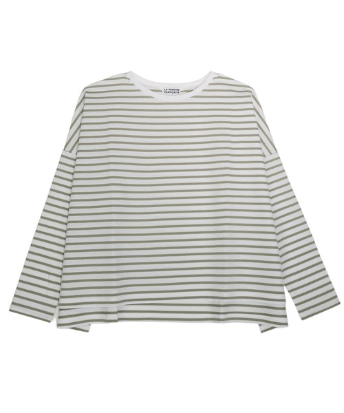 【LA MARINE FRANÇAISE】ワイドボーダーカットソー LA MARINE FRANÇAISE】ワイドボーダーカットソー