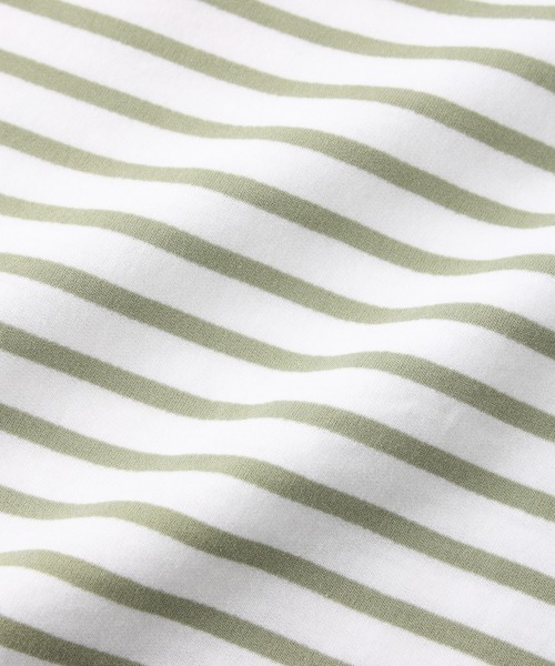 【LA MARINE FRANÇAISE】ワイドボーダーカットソー LA MARINE FRANCAISE（マリン フランセーズ）の「ボーダーワイド