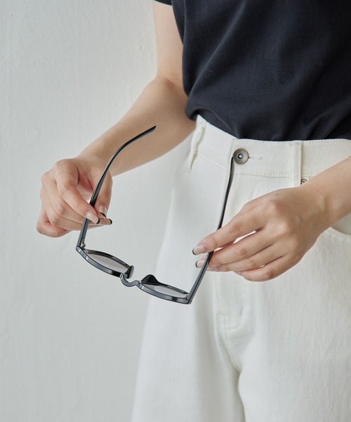 PAPILLONNER（パピヨネ）の「UVサングラス（サングラス・レディース・ブラック/ブラウン・FREE）」の7枚目の写真