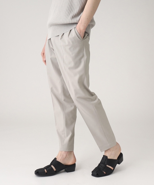 tk.TAKEO KIKUCHI（ティーケータケオキクチ）の「◆ポリトロワイドテーパードパンツ（その他パンツ・メンズ・ブルー/グレー系4/ライトベージュ/ブラック・02/01/04/03）」の12枚目の写真