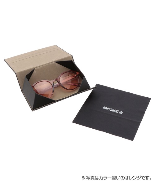 MARY QUANT（マリークワント）の「メタルポイントバイカラー サングラス（サングラス・レディース・ベージュ/ブラック/ブラウン/オレンジ・FREE）」の5枚目の写真