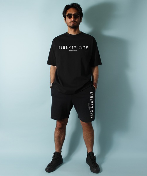 LIBERTY CITY（リバティシティ）の「【LIBERTY CITY/リバティーシティ】 [GYM] ワイドシルエットTシャツ（Tシャツ/カットソー・メンズ・ホワイト/ベージュ/ブラック×ホワイト/ブラック×グレー・4/3）」の11枚目の写真