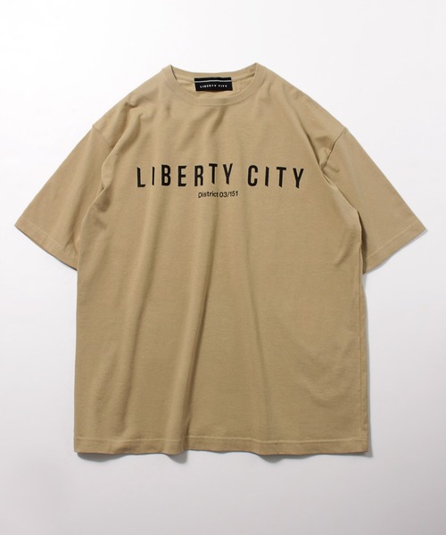 LIBERTY CITY（リバティシティ）の「【LIBERTY CITY/リバティーシティ】 [GYM] ワイドシルエットTシャツ（Tシャツ/カットソー・メンズ・ホワイト/ベージュ/ブラック×ホワイト/ブラック×グレー・4/3）」の13枚目の写真