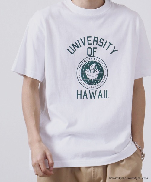 FUNALIVE(ファンアライブ)の「HAWAII 半袖Tシャツ(Tシャツ/カットソー・メンズ・グリーン/ホワイト・XL/M/L)」の14枚目の写真