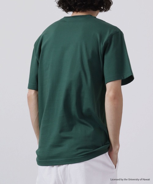FUNALIVE(ファンアライブ)の「HAWAII 半袖Tシャツ(Tシャツ/カットソー・メンズ・グリーン/ホワイト・XL/M/L)」の3枚目の写真