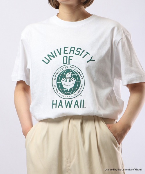 FUNALIVE(ファンアライブ)の「HAWAII 半袖Tシャツ(Tシャツ/カットソー・メンズ・グリーン/ホワイト・XL/M/L)」の9枚目の写真