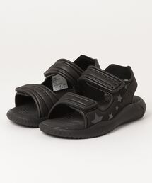 ABC-MART | ABC SELECT エービーシーセレクト 2BELT SANDAL(16-22) キッズサンダル K2005 BLACK/BLACK(サンダル)