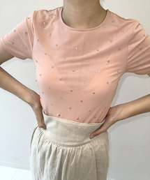 EDIT. FOR LULU | ビジュー TEE(Tシャツ/カットソー)