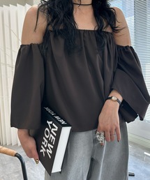 フレア オフショルダー」に該当するトップスファッション通販 - ZOZOTOWN