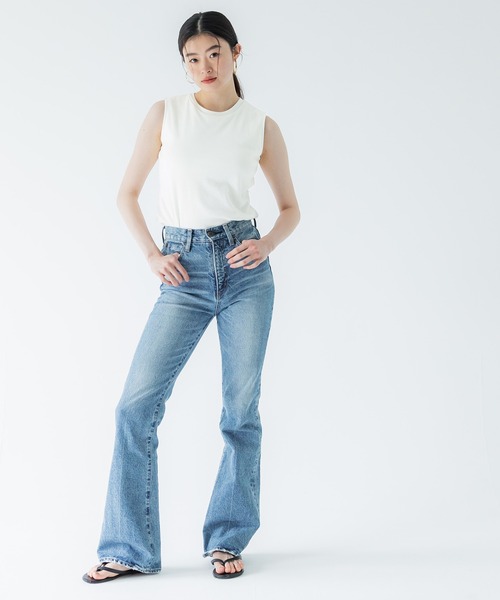 coca（coca）（コカ）の「カップ付きノースリーブトップス（タンクトップ・レディース・ホワイト/ブラック/グリーン/その他1・S/M/L）」の5枚目の写真