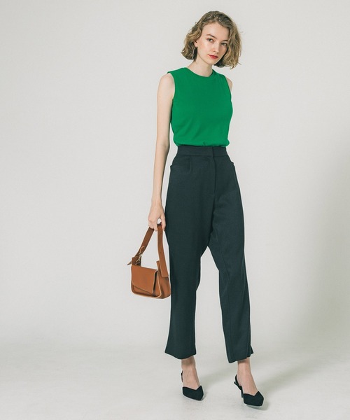 coca（coca）（コカ）の「カップ付きノースリーブトップス（タンクトップ・レディース・ホワイト/ブラック/グリーン/その他1・S/M/L）」の10枚目の写真