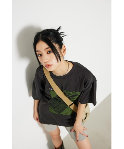 セール】NEWSPAPER BIG Tシャツ（Tシャツ/カットソー）｜LAGUA
