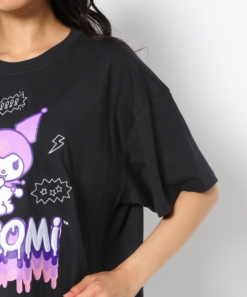 クロミt 楽天市場】クロミ Tシャツ オーバーサイズ 半袖 プリント 刺繍