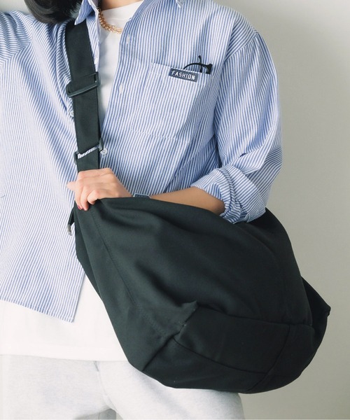 メッセンジャー・スタイル　フィリップ・ビアロボス CANVAS MESSENGER BAG/キャンバス メッセンジャーバッグ