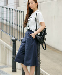 AZUL by moussy | 30/-綿リサイクル天竺ネームロゴ半袖PO(Tシャツ/カットソー)