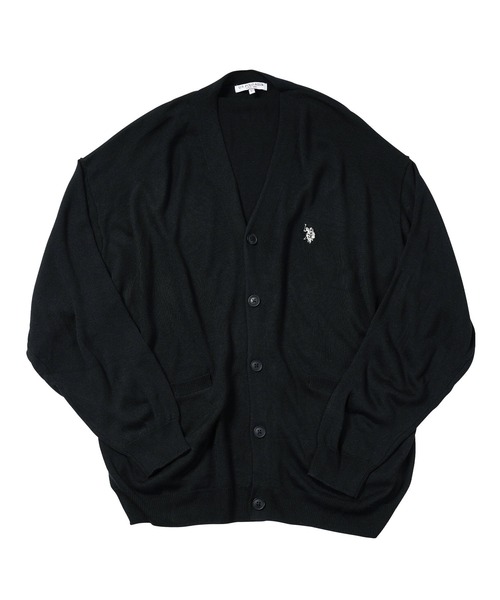 U.S. POLO ASSN.(ユーエスポロアッスン)の「U.S. POLO ASSN. / ユーエスポロアッスン 別注 コラボ コットン タッチ カーディガン(カーディガン/ボレロ・メンズ・ネイビー/チャコール/グレー/グリーン/ブラック/ライトベージュ・MEDIUM/LARGE)」の15枚目の写真