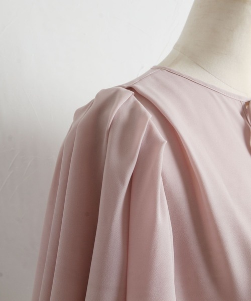 tocco closet（トッコ　クローゼット）の「りぼん付きフレアスリーブブラウス（シャツ/ブラウス・レディース・ピンク系その他/オフホワイト・M）」の20枚目の写真