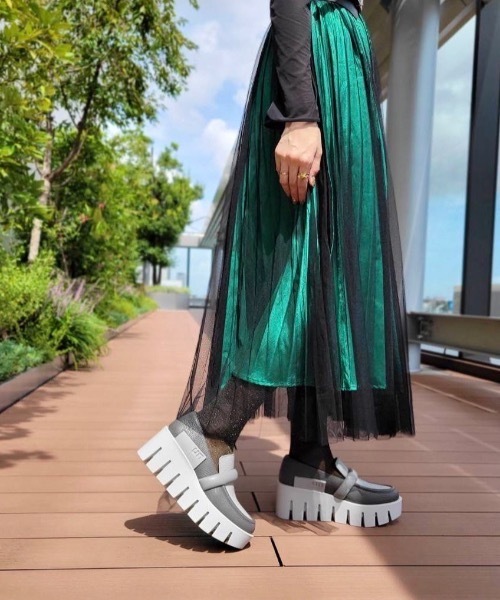 【美品✨】　ユナイテッドヌード　Grip Loafer Lo ローファー　厚底 UNITED NUDE（ユナイテッドヌード）の「Grip Loafer Lo（ローファー