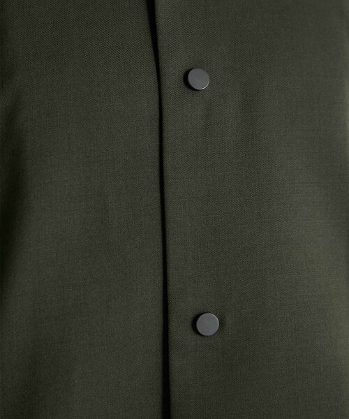 UNITED TOKYO（ユナイテッドトウキョウ）の「Clear wool ボンバーSH（スタジャン・メンズ・ネイビー/ライトベージュ/カーキ・1/2）」の17枚目の写真