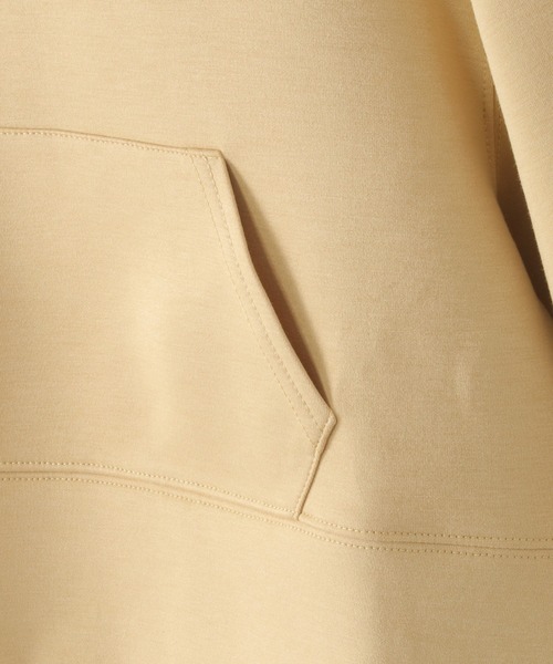 ikka(イッカ)の「【親子コーデ】ダンボールレイヤードパーカー(120~160cm)(パーカー・キッズ・モカ/イエロー・140/130/160/150/120)」の18枚目の写真