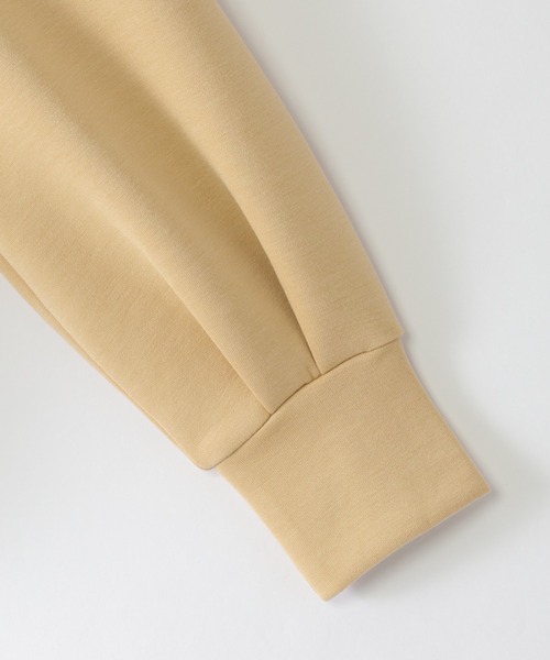 ikka(イッカ)の「【親子コーデ】ダンボールレイヤードパーカー(120~160cm)(パーカー・キッズ・モカ/イエロー・140/130/160/150/120)」の15枚目の写真