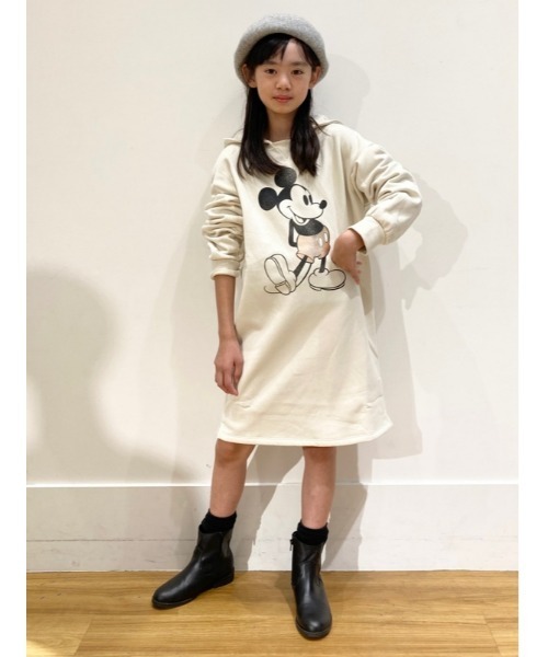 GAP(ギャップ)の「GapKids ディズニー ミッキーマウス パーカーワンピース(ワンピース・キッズ・ベージュ・M/S/XS/XL/XXL/L)」の6枚目の写真