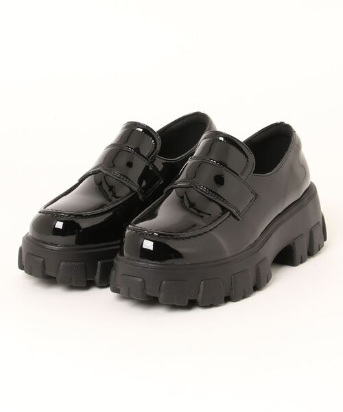 KOBE LETTUCE（コウベレタス）の「厚底ローファー（ローファー・レディース・ブラック/ブラック系・L1/LL2/S1/LL1/M1/M2/S2/L2）」の10枚目の写真