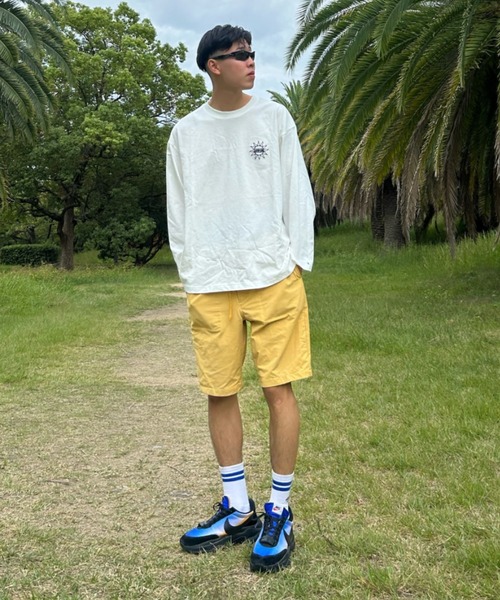 INTER FACTORY（インターファクトリー）の「AINA - メッセージロンT　made in INTER FACTORY（Tシャツ/カットソー・レディース・ホワイト/パープル/チャコールグレー・MEDIUM/LARGE）」の22枚目の写真