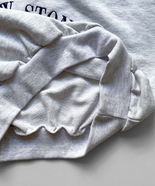 CANAL JEAN（キャナルジーン）の「El mar　YELLOW STONE刺繍裏毛トレーナー（スウェット・レディース・ブラック/ライトグレー・ONE SIZE）」の15枚目の写真