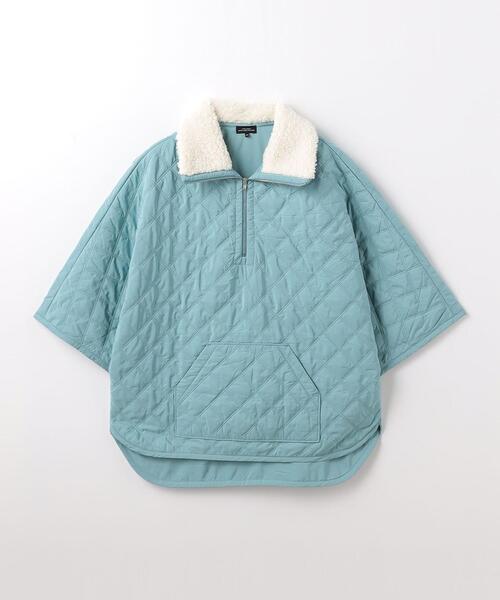 green label relaxing(グリーンレーベルリラクシング)の「TJ キルト アノラック 140cm-160cm(ブルゾン・キッズ・ブラック/ライトブルー・150cm/140cm/160cm)」の2枚目の写真