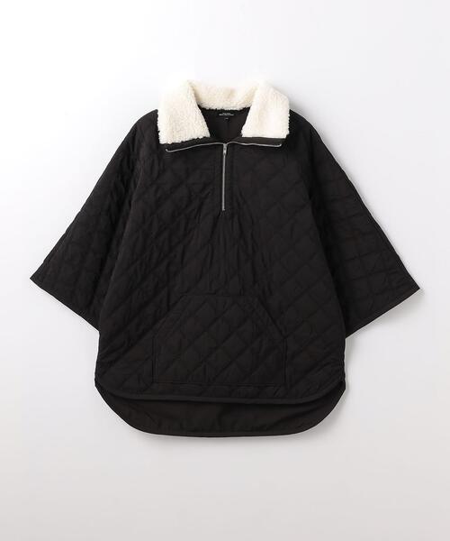 green label relaxing(グリーンレーベルリラクシング)の「TJ キルト アノラック 140cm-160cm(ブルゾン・キッズ・ブラック/ライトブルー・150cm/140cm/160cm)」の1枚目の写真