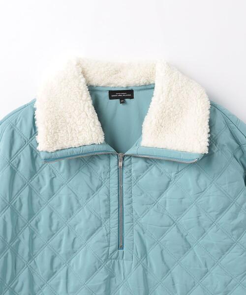 green label relaxing(グリーンレーベルリラクシング)の「TJ キルト アノラック 140cm-160cm(ブルゾン・キッズ・ブラック/ライトブルー・150cm/140cm/160cm)」の4枚目の写真