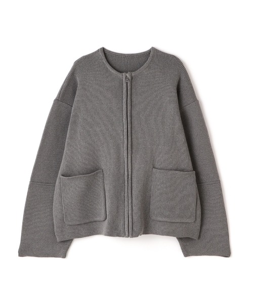 FREE'S MART（フリーズマート）の「ランタンスリーブニットカーディガン（カーディガン/ボレロ・レディース・アイボリー/ブラック/グレー・FREE）」の7枚目の写真